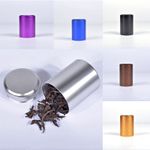 Silver Airtight Aluminum Sealed Can Proof Container Metal Herb Stash Sealed Can