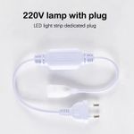220V COB LED Strip EU Plug Accessories High Voltage Light Bar Connector
