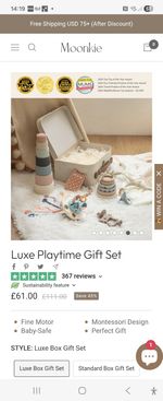 Moonkie Luxury Play Set For Babies