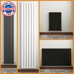 Modern Flat Panel Radiator Vertical Design Tall Upright Central Heating Radiator