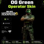 COD Modern Warfare 4 - OG Green Operator Skin + 2XP  MW4 Key Code GLOBAL ⚡Fast