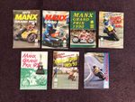 Motor cycle road racing programmes x 7 Manx Grand Prix