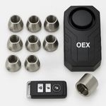 8x Security Nuts & Alarm kit For OEX Roof Tent Vertex Lite 130