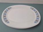 JAJ Pyrex Chelsea Oval Steak Plates Set Of 4 Vintage Retro 