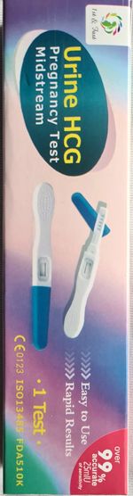 Buy 1 Get 1 Free  1st & Fast Urine HCG Pregnancy Test Midstream 1 Test