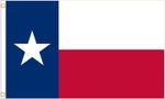 Texas State USA Polyester Flag - Choice of Sizes