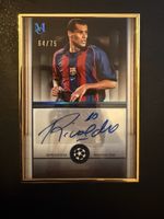 Rivaldo FC Barcelona Topps Museum Collection 2024/25 Framed Autograph Card 64/75