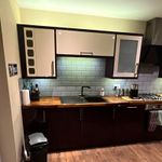 Modern High Gloss Plumb and Cream Kitchen Units Set w/ Drawers & Worktop