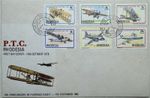 1978 Rhodesia Powered Flight Aviation FDC Scott 408-413