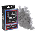 100x 20mm Stainless Steel Pipe Screens Filters Mesh Gauze for Bong Pipe Hookah
