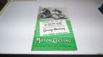 Oulton Park Motor Cycle Race Programme  15th May 1954