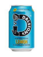 Dalston's Real Squeezed Lemon & Sparkling Water Cans 24 x 330ml FREE DELIVERY