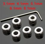 Metal Knurled Clamp Collar Shaft Landing Gears RC Aircraft Wheel Collet Bushing