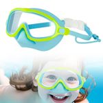 Kids Swim Goggles with Nose Cover Upgrade Toddler Goggles Swim Mask Youth new