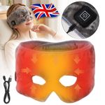 Heated Sinus Mask Reusable Thermo Relief For Sinusitis Allergy Facial Pain