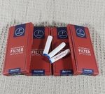 New 4 Pack/40Pcs Smoking Tobacco Pipe Activated Carbon Filter  9mm Filters