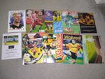 Job Lot Bundle Of 100 Random Football Programmes 60s 70s 80s 90s 