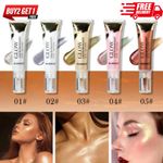 New Multichrome Glow Gloss Liquid Highlighter Long Lasting Shiny Makeup Gift UK