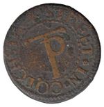 GB Essex Colchester Thomas Peake Farthing Token – 17th Century Trade Coin