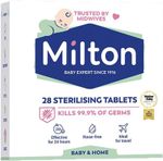 Milton Sterilising Tablets - Baby & Home - Bottle Hygiene - Kills 99.9% of Germs