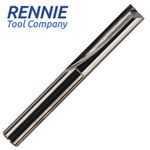 Solid Carbide 2 Flute Straight Router Bit O Type For Plastics Acrylic PVC Etc