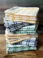 Luxury DISH CLOTHS 100% Cotton Kitchen Absorbent Cleaning Drying 30CM * 30CM