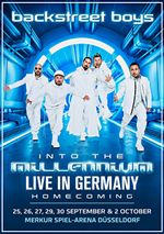 Backstreet Boys Into the Millennium Homecoming Poster, Live in Germany, A4