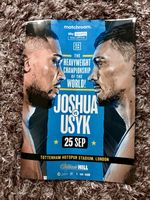 Boxing Programme - AJ Vs Usyk World Heavyweight Championship At THFC. London. KO