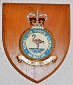 Royal Air Force Station Akrotiri wall plaque shield RAF