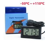 Thermometer Temperature Meter Gauge with Waterproof Sensor Probe Digital LCD