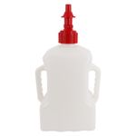 NEW QUICK FILL FAST FLOW 20 LITRE FUEL JUG PETROL CAN MX MOTOCROSS ENDURO WHITE