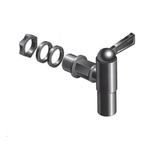 Black Fast Flow Tap for Water Butt 50% Faster