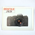 Pentax A3 Original Camera Instructions User Manual, Excellent Old Stock, English