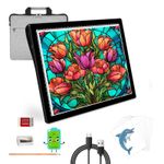 A4 Diamond Art Light Board - Rechargeable Portable Thin Light Box for Tracing