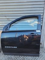 JEEP COMPAS DOOR REAR PASSENGER SIDE BLACK 2006-2013