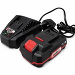 Parkside 20V 2Ah Battery and Charger (2020 Old Stock) X20V Team Series Cordless