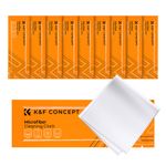 K&F CONCEPT 10pcs Microfiber Cleaning Cloth for Camera Phone Lens Filter Glasses
