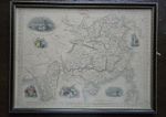 china Antique Map 1851.
