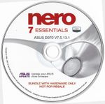 Nero 7 Essentials Software Disc CD OEM For XP, 7, 8, (10) Windows  Disc Burning