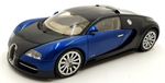 Autoart 1/18 Scale Diecast 70903 - Bugatti EB 16.4 Veyron Showcar - Blue/Blue