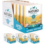 Naturo Puppy Chicken with Potato & Veg Delicious Wet Food 400g Trays BBF Aug2026