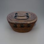 Antique Chinese Rattan Tea Chest | Qing–Early Republic c.1880–1920 No Porcelain
