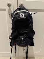 Salomon Agile 12 Hydration Backpack 12L Black with Reservoir Adjustable Straps
