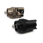 Replacement Swith Head Tail Cover Cap for M300 M600 Tactical Flashlight Light