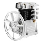 Air Compressor Bare Pump Motor Head 3HP Piston Twin Cylinder 2.2KW 250L/min UK