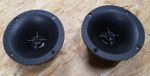 Pair of Peerless Titanium Dome Tweeter Wavegide Horn 4 ohm 150W