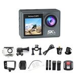 WiFi -Shake Action Camera 5K 30FPS Dual Screen 170° Wide Angle 30M Sport5197
