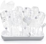 Termichy Baby Bottle Dryer Rack with Removable Water Tray, Silver