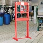 Workshop Garage Hydraulic Press 20Ton Jack Stand Bench Hydraulic Floor Press Red