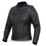 Ladies Motorcycle Leather Jacket Womens Motorbike Wear Dimex